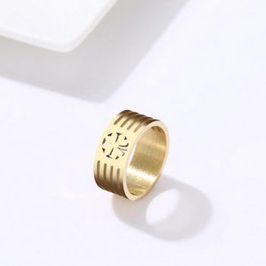 Yellow Gold Tone Ring